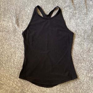 *GENTLY USED* Base Pace Tank (black)- LULULEMON SIZE 2